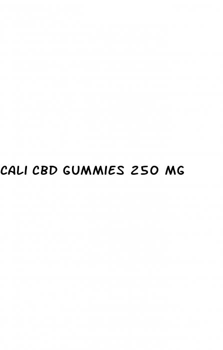 cali cbd gummies 250 mg