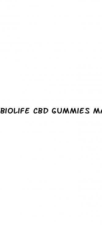 biolife cbd gummies maximum strength