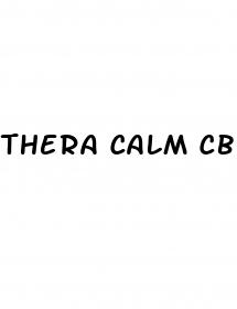 thera calm cbd gummies for diabetes