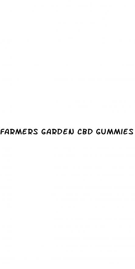 farmers garden cbd gummies