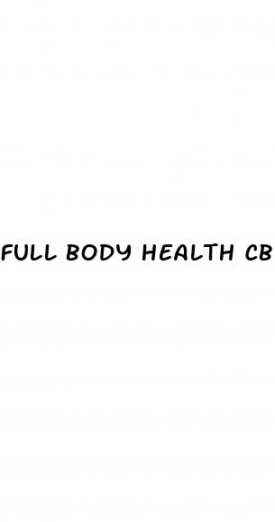 full body health cbd gummies 300mg