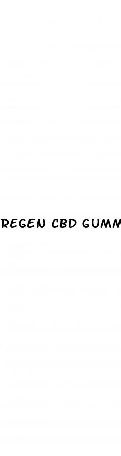 regen cbd gummies penis size