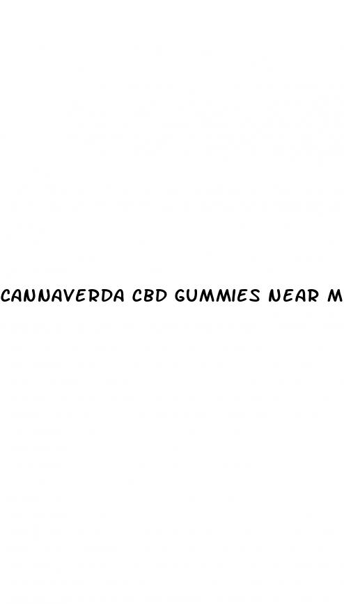 cannaverda cbd gummies near me