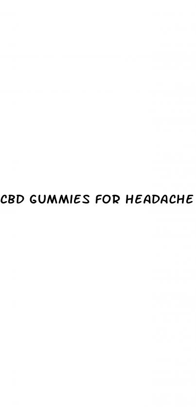 cbd gummies for headache pain