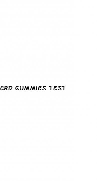 cbd gummies test