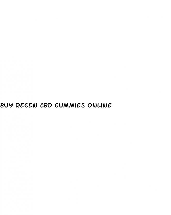 buy regen cbd gummies online