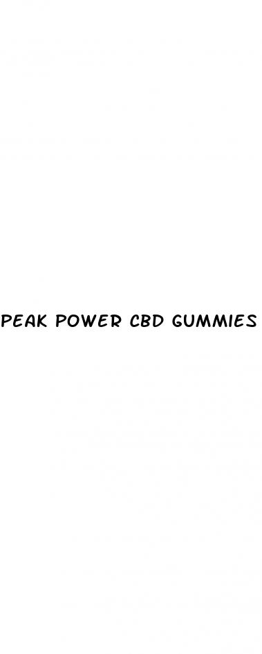 peak power cbd gummies price uk