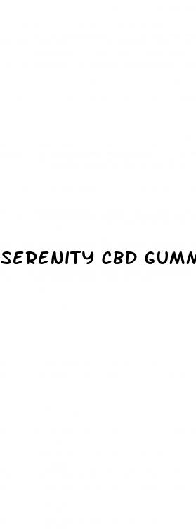 serenity cbd gummies as seen on shark tank