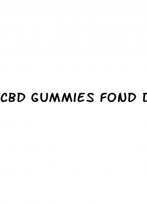 cbd gummies fond du lac