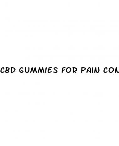 cbd gummies for pain control