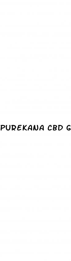 purekana cbd gummies and diabetes