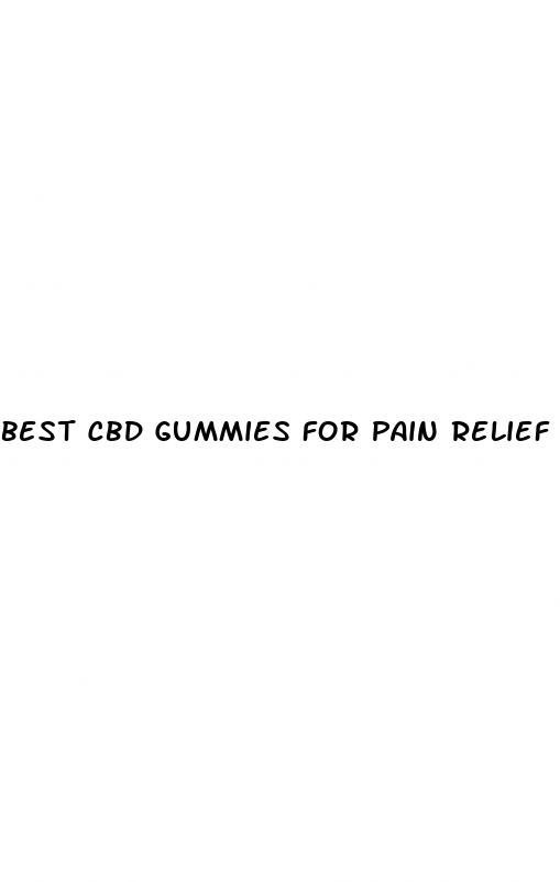 best cbd gummies for pain relief uk