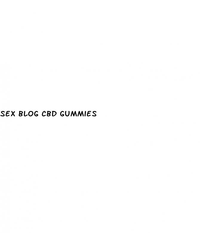 sex blog cbd gummies