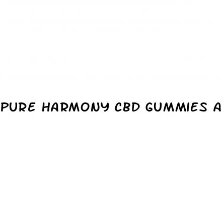 pure harmony cbd gummies amazon