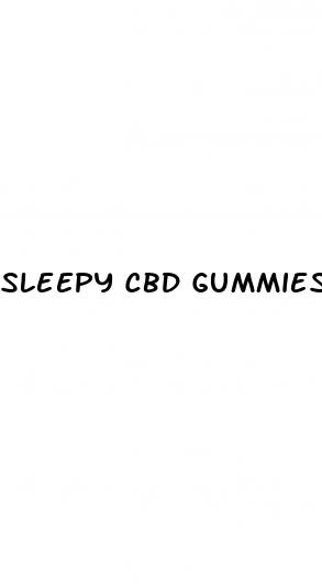 sleepy cbd gummies