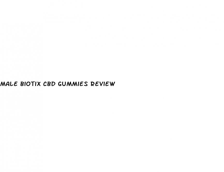 male biotix cbd gummies review