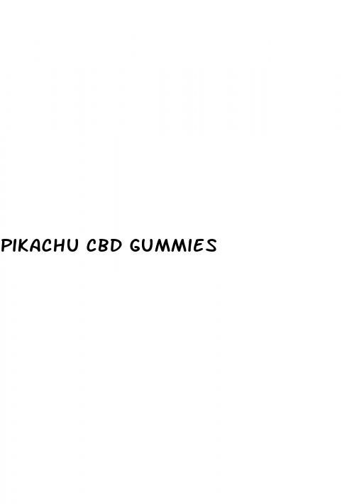 pikachu cbd gummies