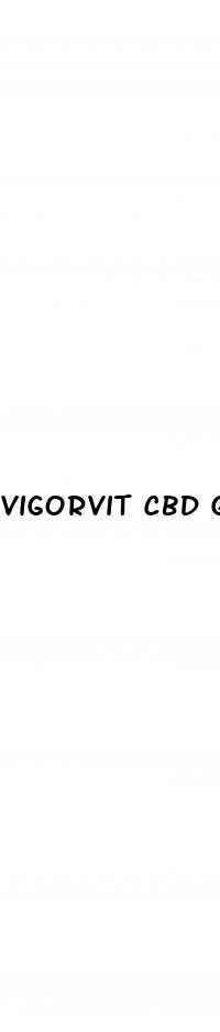 vigorvit cbd gummies