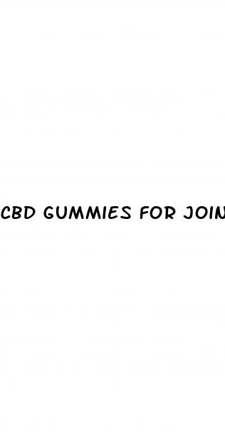 cbd gummies for joint inflammation