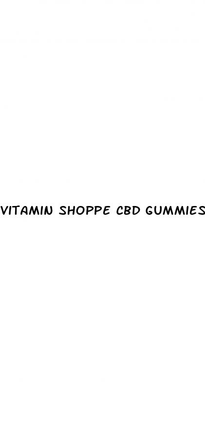 vitamin shoppe cbd gummies