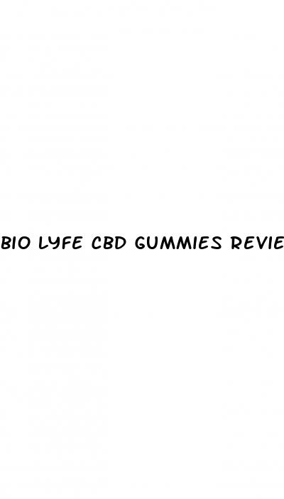 bio lyfe cbd gummies reviews