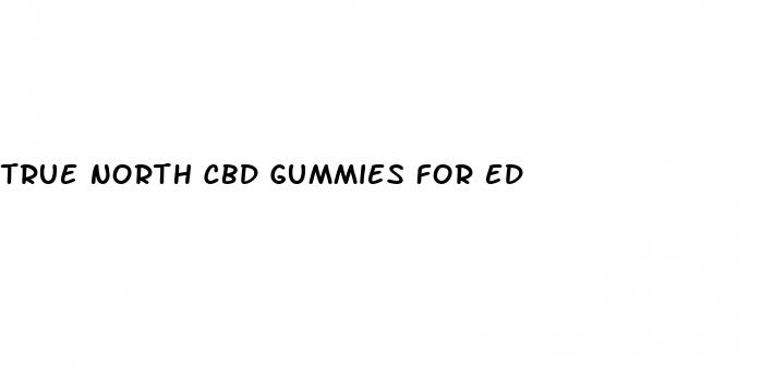 true north cbd gummies for ed