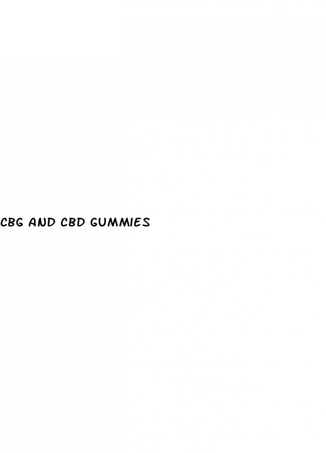 cbg and cbd gummies