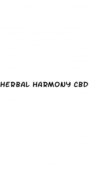 herbal harmony cbd gummies 300mg