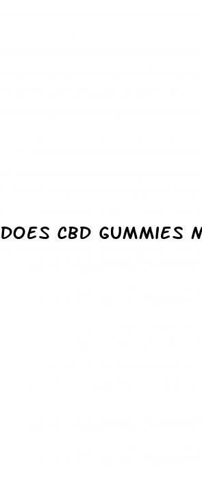 does cbd gummies make you drowsy