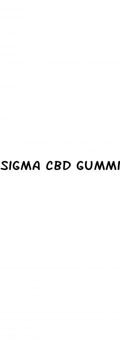 sigma cbd gummies