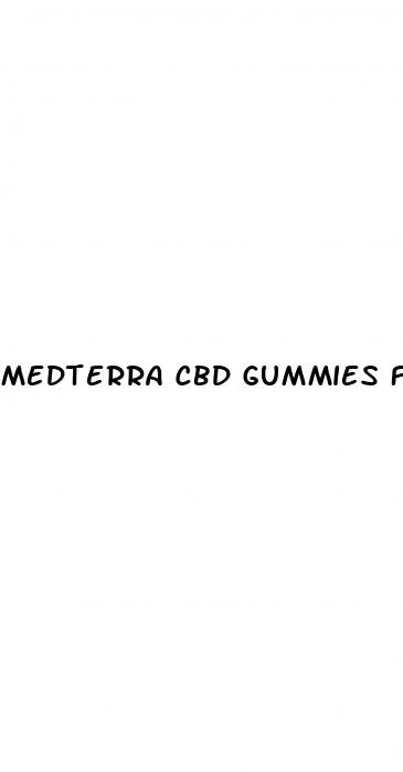 medterra cbd gummies for pain