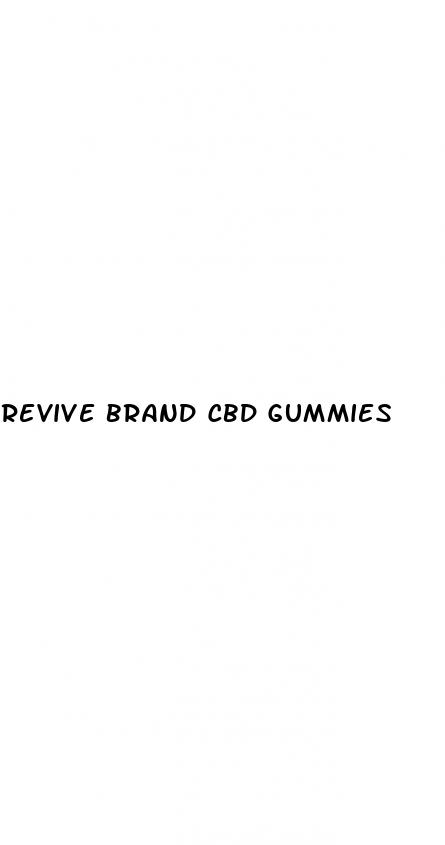 revive brand cbd gummies