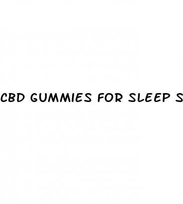 cbd gummies for sleep sugar free