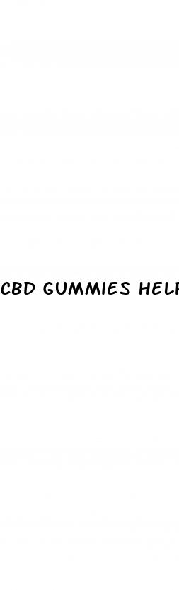 cbd gummies help get you high