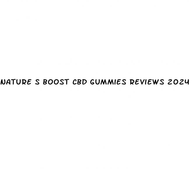 nature s boost cbd gummies reviews 2024