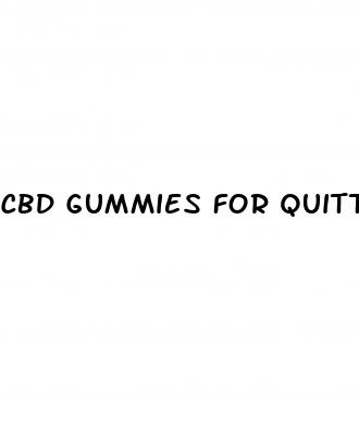 cbd gummies for quitting smoking shark tank