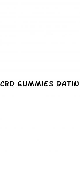 cbd gummies ratings