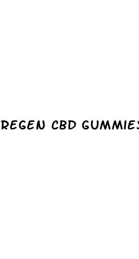 regen cbd gummies for erectile dysfunction