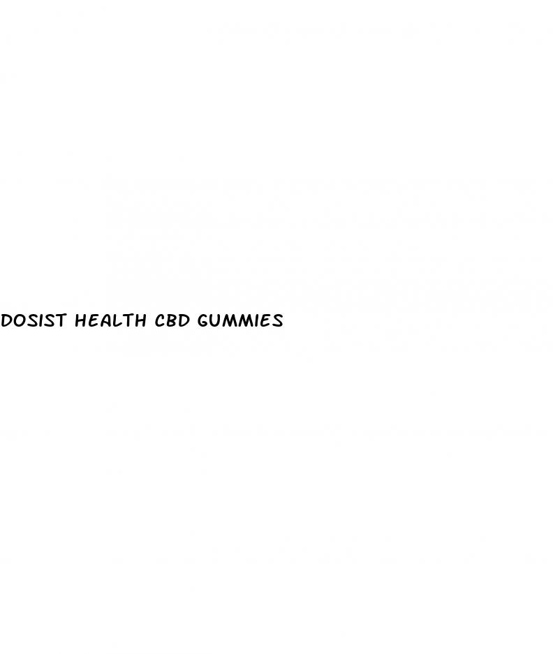 dosist health cbd gummies