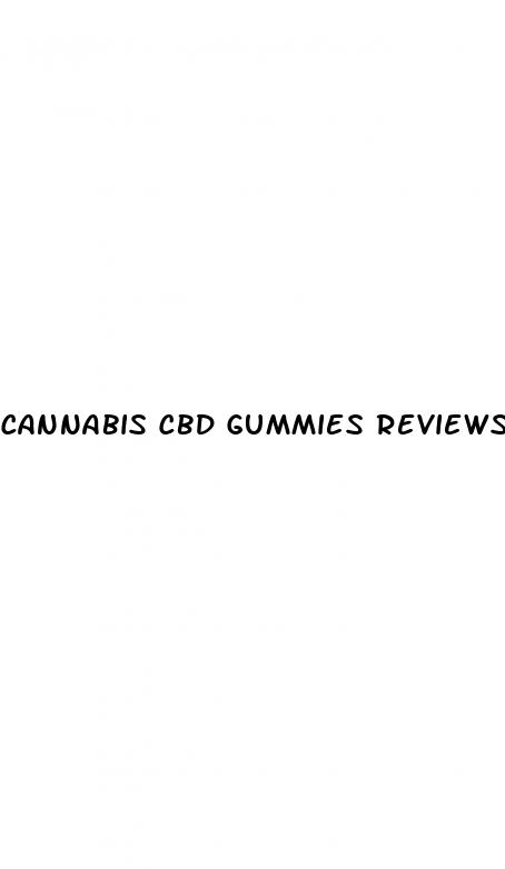 cannabis cbd gummies reviews