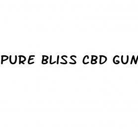 pure bliss cbd gummies review