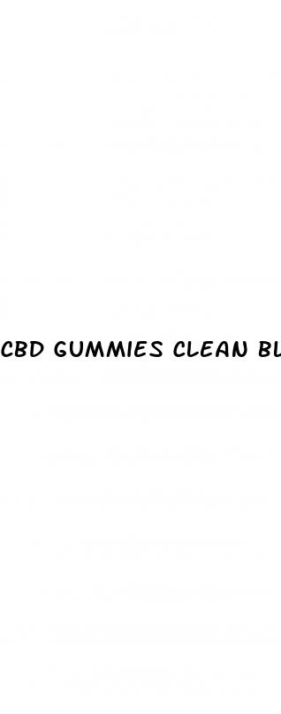 cbd gummies clean blood vessels