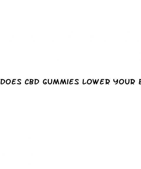 does cbd gummies lower your blood pressure