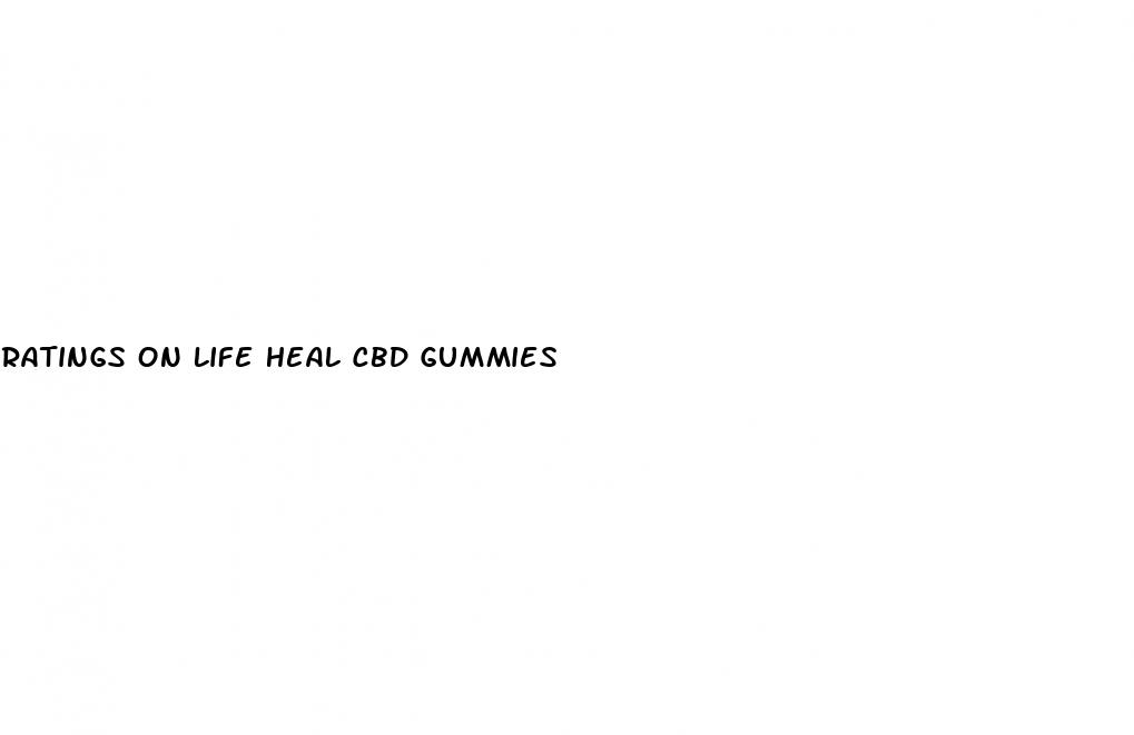 ratings on life heal cbd gummies