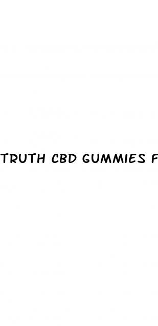 truth cbd gummies for diabetics