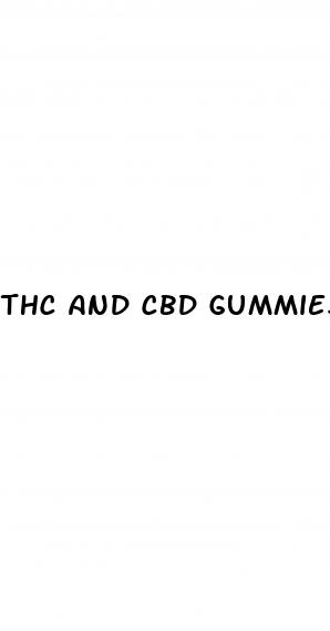 thc and cbd gummies