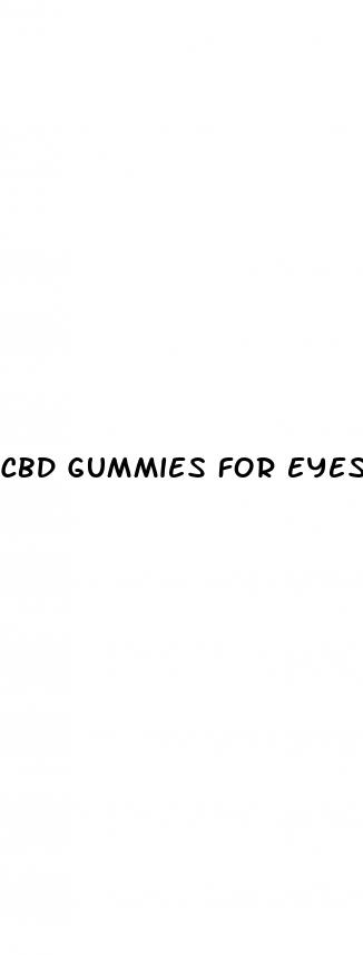 cbd gummies for eyesight