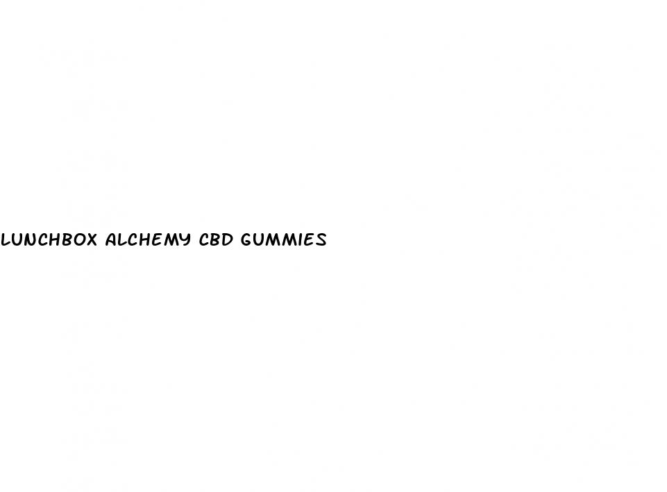 lunchbox alchemy cbd gummies