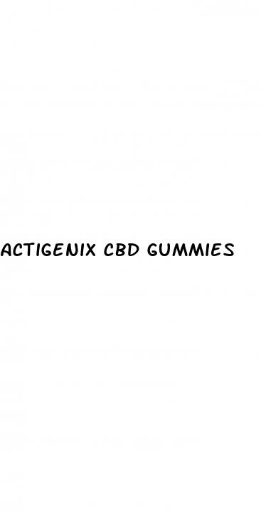 actigenix cbd gummies