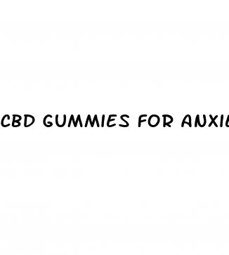 cbd gummies for anxiety amazon